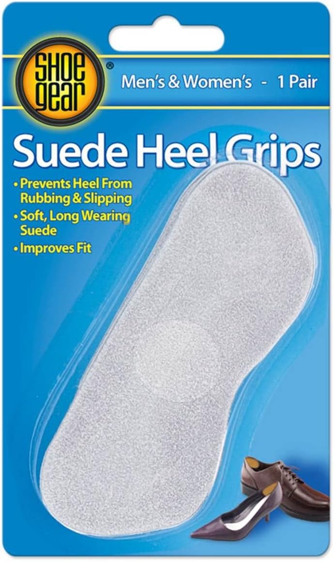 Shoe Gear Suede Heel Grips 1 Pair Prevents Heel from