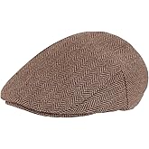 Toddler Boys Vintage Newsboy Cap Kids Tweed Ivy Drivers Flat Cap Infant Beret Hat