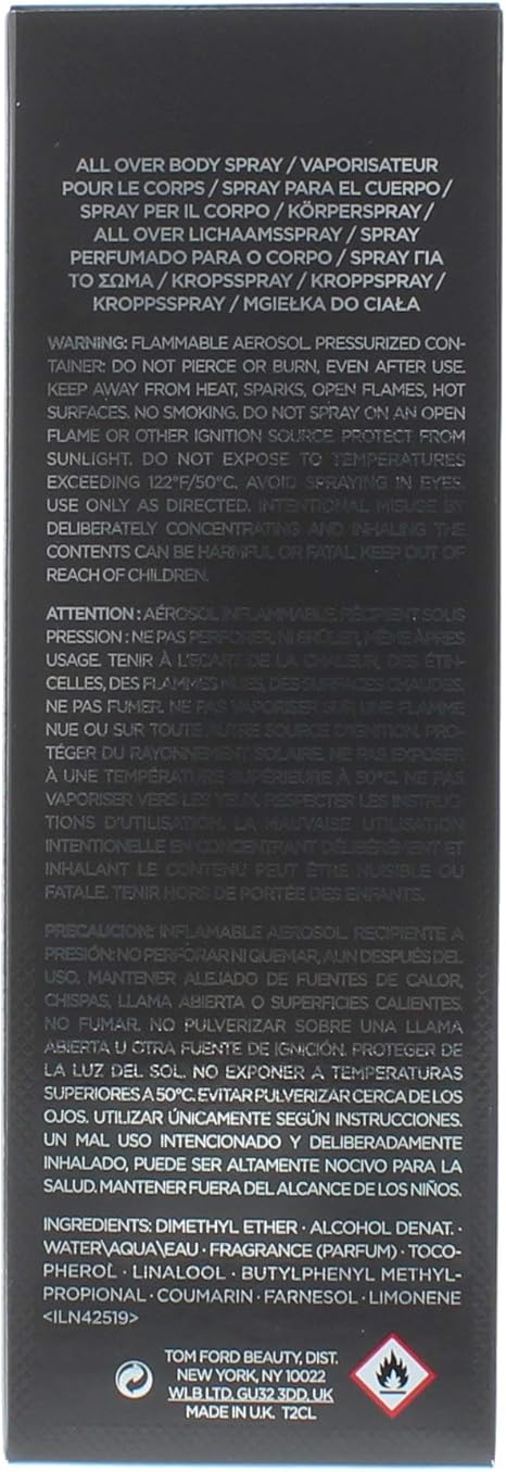 Tom Ford Oud Wood All Over Body Spray - 150 ml: Amazon.es ...