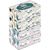 Price Value Facial Tissues Cube Boxes, Soft 2-Ply, 230 Sheets, 4 Pack | 920 total count for colds, allergies &amp; sneezes; gentle on noses, durable enough for makeup, spills &amp; everyday messes