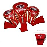 Team Golf NFL Numbered 1, 3, & X, Fits Oversized Drivers, Utility, Rescue & Fairway Clubs, Velour Lined for Extra Club Protection