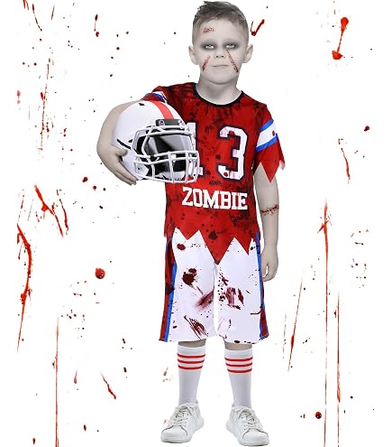 Rubie's Child's Game Over Costume – Undead Football Player Halloween Outfit, Large - View #2