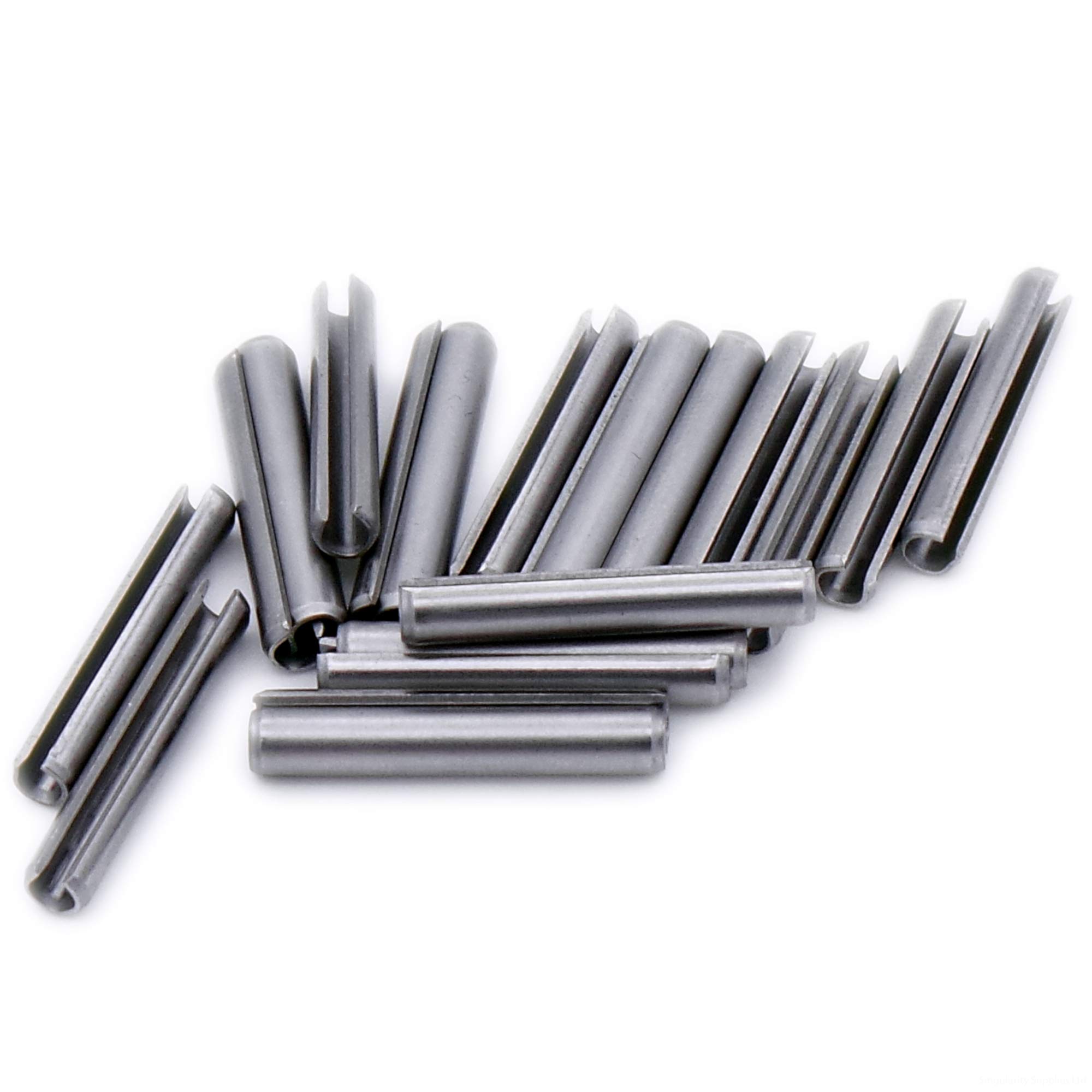 D4 (4mm x 5mm) Slotted Spring Pin (Heavy) - Stainless Steel (A1) (Pack of 20)