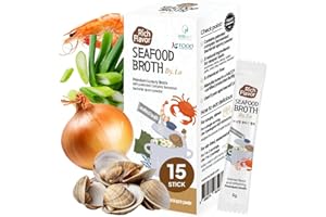 K FOOD KOREAN FOOD Korean Food Rich Flavor Seafood Broth by. Lo, 75g (5g*15pcs) (2.64oz) – Authentic Seafood Broth Powder for Soups, Stews & Sauces 코인육수, 더진한 육수