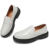 BEAUSEEN Women's Penny Loafers Slip On Comfortable & Lightweight Driving Moccasins Casual Office Work Flats Cute Business Dress Shoes