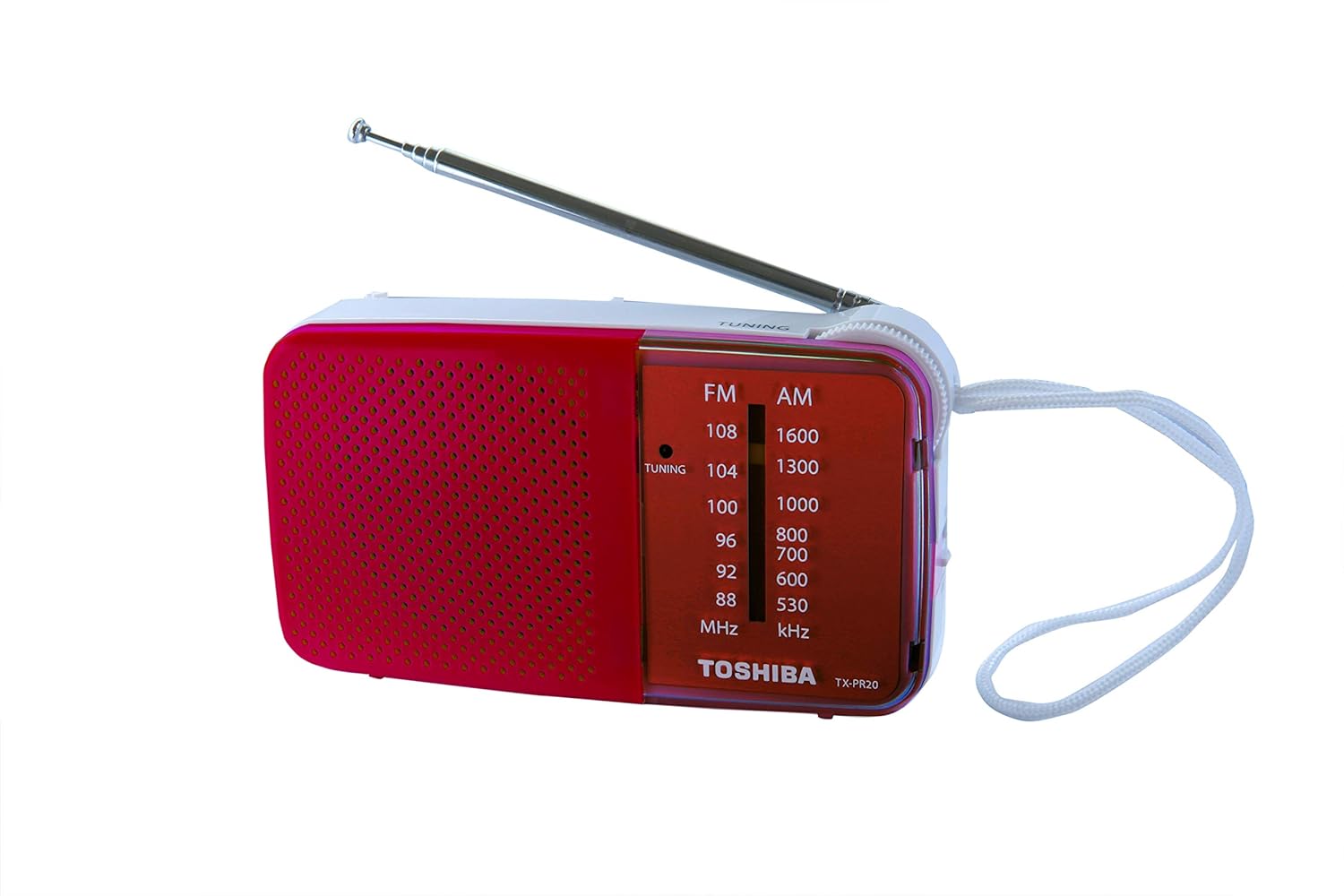 Toshiba Portable Pocket Radio with AM/FM(TXPR20 RED) Price Buy Toshiba Portable Pocket Radio