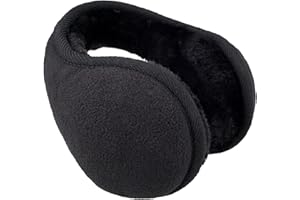 Azyuan Unisex Classic Fleece Foldable Earmuffs Winter Accessory Outdoor EarMuffs