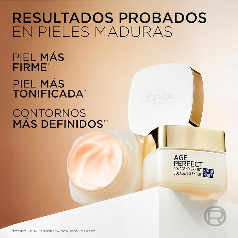 Creme Noite Idade Perfeita Dermo Expertise, Pele Madura, 50 ml (Embalagem de 1)