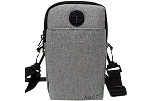 AGOZ Crossbody Cell Phone Purse Wallet Sling Bag Shoulder Strap for Apple iPhone