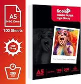 Koala Inkjet Photo Paper A5 210x148mm Glossy 100 Sheets 200 GSM view 2