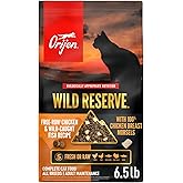 ORIJEN Wild Reserve Dry Cat Food Free-Run Chicken &amp; Wild-Caught 6.5lb Bag | WHOLEPREY Ingredients, Freeze Dried, Fresh or Raw Ingredients, High Protein, Made in the USA, Skin &amp; Coat, Digestive Health
