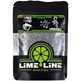 LiME LiNE Sprayable Automotive Metal Flake for Custom Paint (Pack of 1)