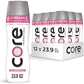 CORE Hydration+ Vibrance, Pink Grapefruit Extract Nutrient Enhanced Water with Vitamin C, Biotin and Zinc, 23.9 Fl Oz Bottle (Pack of 12)