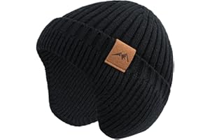 POXIMI Baby Boy Winter Hat Toddler Warm Beanie Girl Knit Hats with Earflap Kid Cute Earmuffs