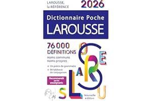 Dictionnaire Larousse Poche 2026