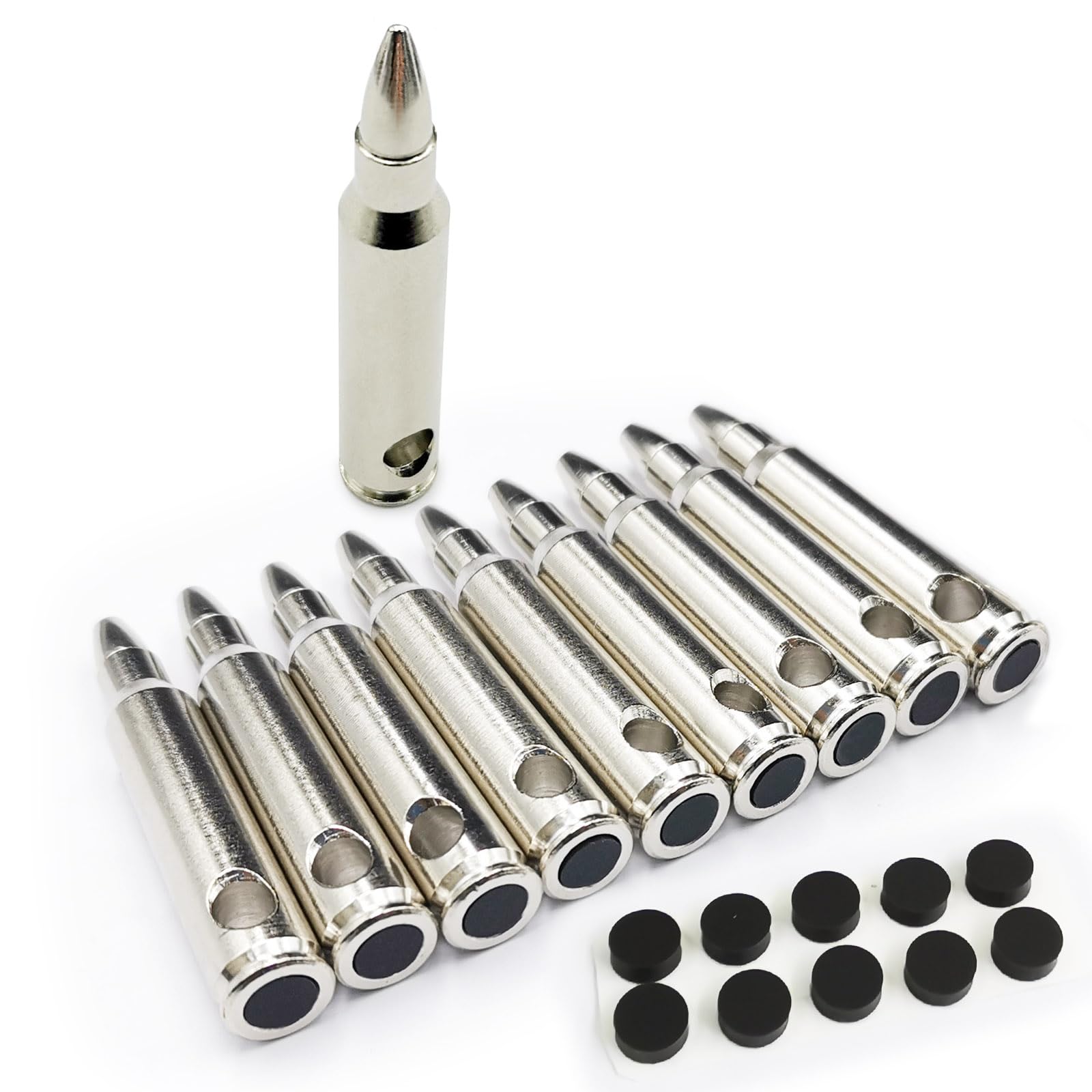 Photo 1 of Angeebin Training Snap Caps for Dry Fire Training Dummy Rounds Practice Safe Loading Firing (223REM-10pcs)