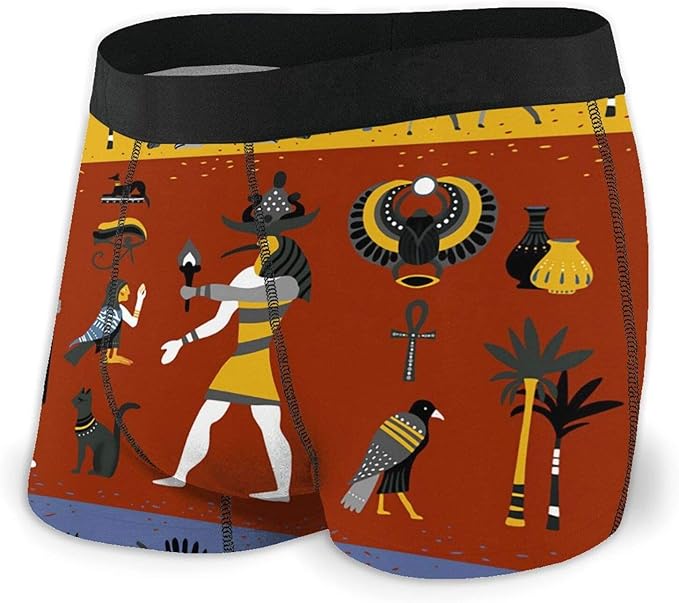 AUISS Mens Underwear Ancient Egyptian Religion Boys Boxer Briefs Trunks