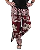 Love Quality Men's Baggy Printed Harem Pants