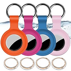 4Pack,Compatible with Airtag Holder Case with