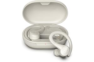 JLab Go Sport+ Wireless Workout Earbuds Featuring C3 Clear Calling, Secure Earhook Sport Design, 35+ Hour Bluetooth Playtime,