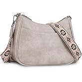 APHISON Trendy Leather Crossbody Purse with Adjustable Strap, Women's Shoulder Handbag