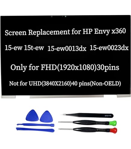 Amazon.com: FirstLCD LCD Touch Screen Replacement L53868-001 for