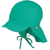 LACOFIA Baby Sonnenhut Mit Nackenschutz - UPF 50+ Mit Bindebändern & Verstellbar