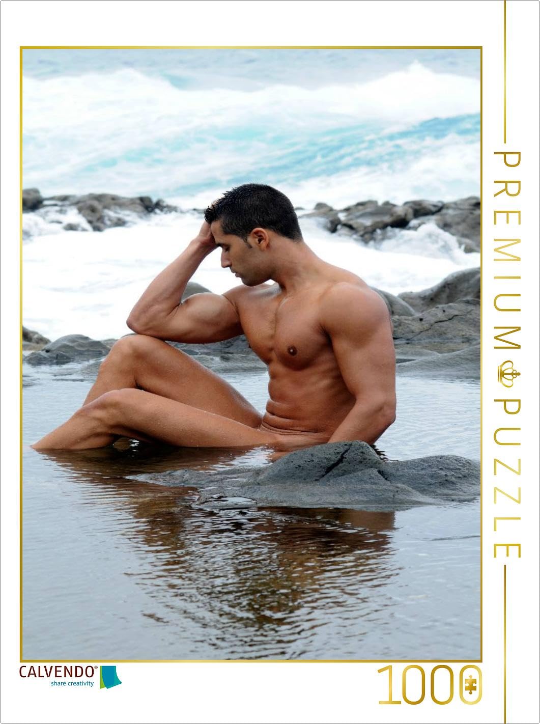 CALVENDO Puzzle Beach Boys 2017 1000 Pieces Layered Size 48 x 64 cm Photo Puzzle Picture by Malestockphoto