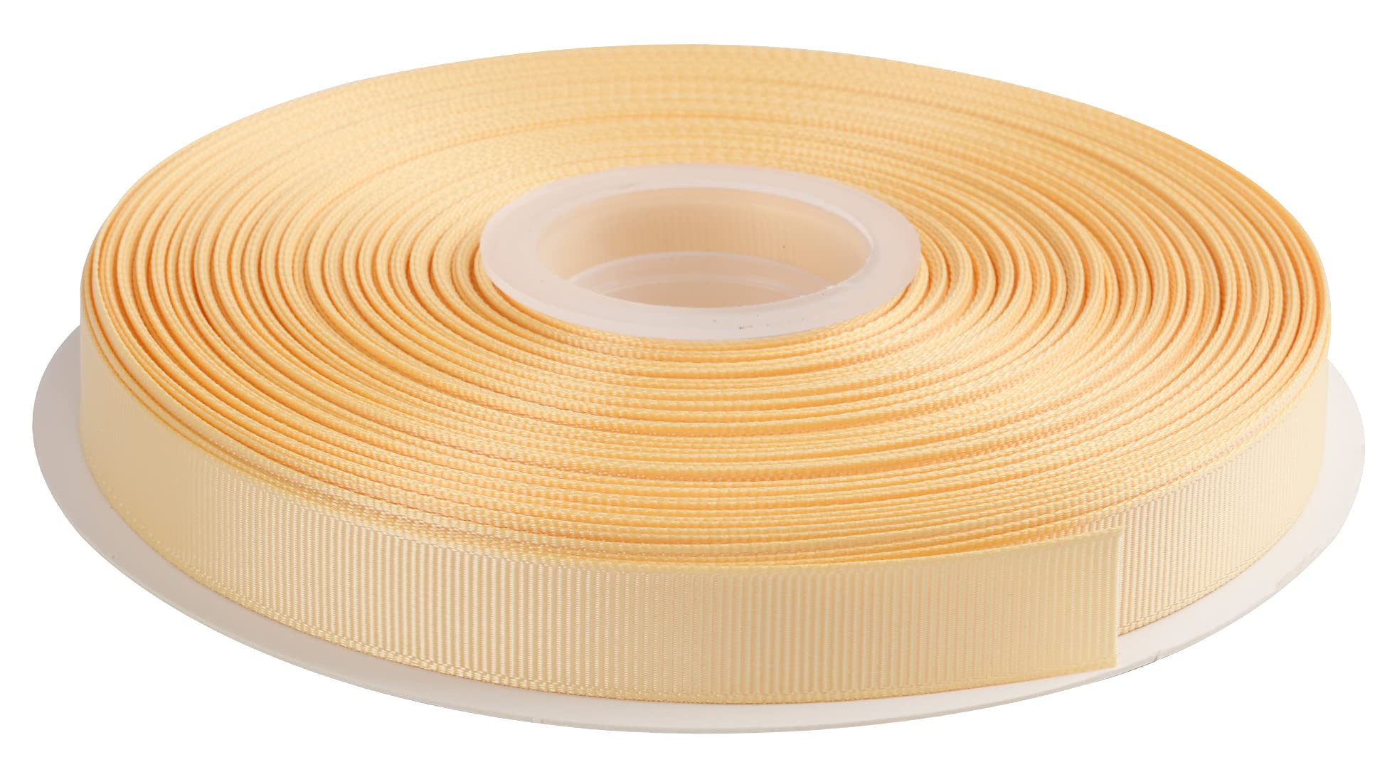 AVANAVA 16mm Wide Grosgrain Ribbon - 45 Meters, Ideal for Gift Wrapping, Hair Bows, Home Decor, Flower Arrangement (614-Chamois)