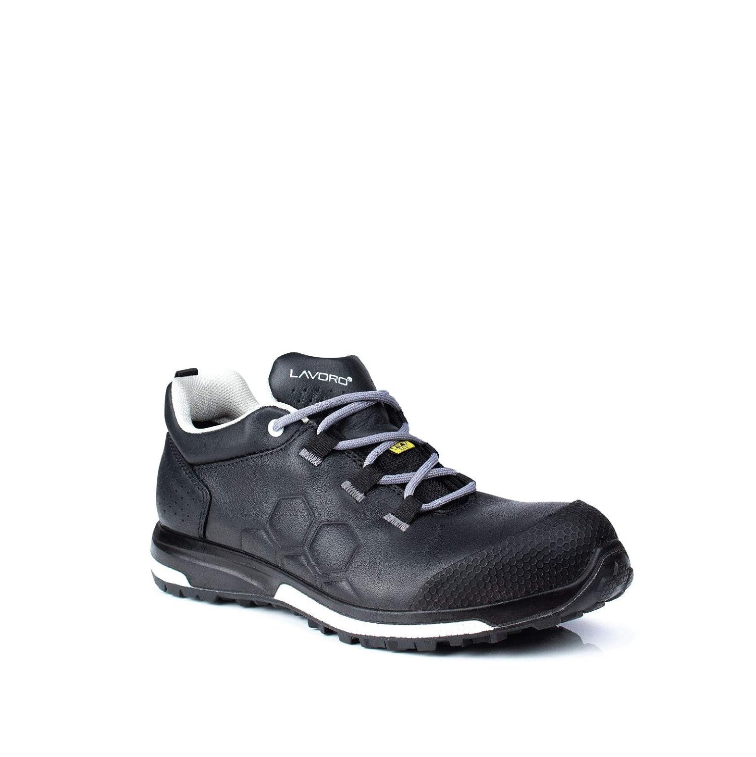 Lavoro 1204.00 TT Range Vader Men Metal Free Shoe, ESD, CE, S3, HRO, SRC, Black, 5 Size, 5 UK