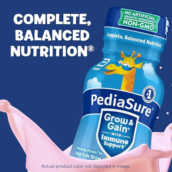 PEDIASURE LIQ(4X6)STRAWB 51810