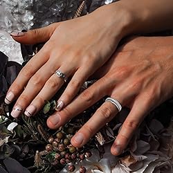 Senteria Fidget Spinner Ring Anxiety Ring for Women