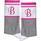 FujLoy Letter Socks For Men Women Teens.Gift For Family & Friends Birthday, Graduation & Back To School.(01)
