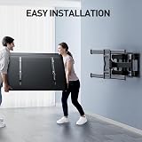 TV Wall Bracket 37-85 inch up to 60 kg swiveling tilt 600x400 view 7