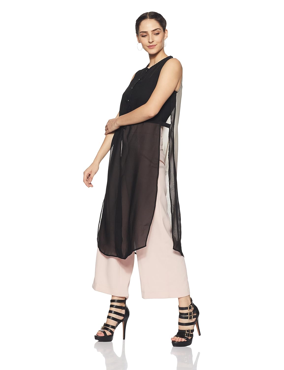 w for woman crepe gilets