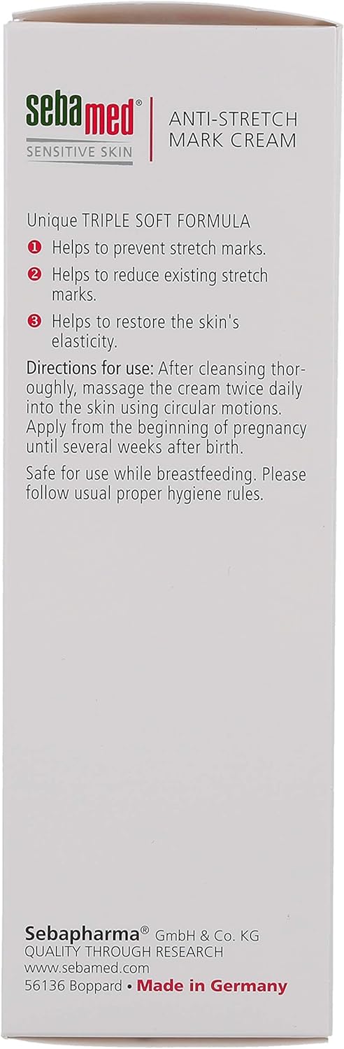 Amazon Com Sebamed Anti Stretch Mark Cream Stretch Mark Cream For Pregnancy Stretch Mark Prevention Oil Stretch Mark Removal Cream For Pregnant Women Mothers Safe For All Ages Skin