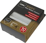 Coral 4 in Mini Roller Covers 10 Pack 5mm Short Pile Microfibre White view 3