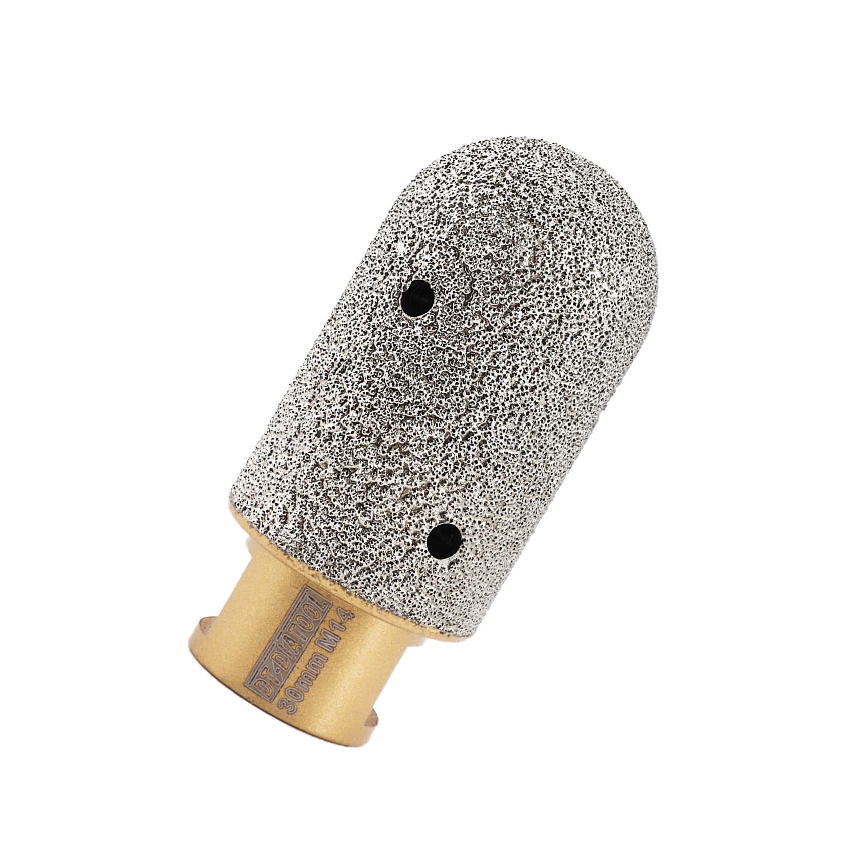 DT-DIATOOL Diamond Milling Bit 30mm Enlarge Existing Holes of Porcelain Tile Marble Countertop Diamond Coated Finger Bit