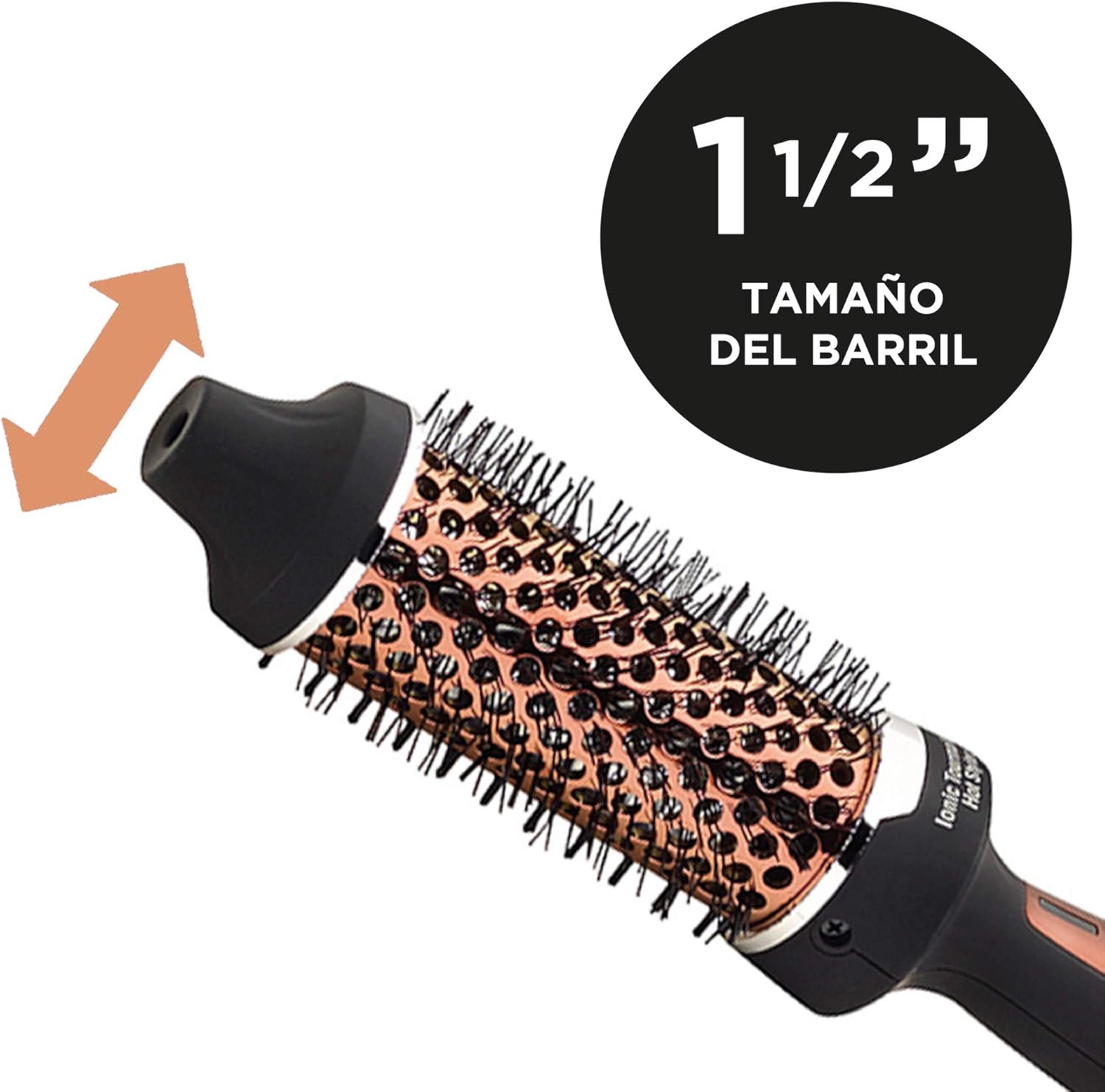 ionic tourmaline hot styler thermal hot brush