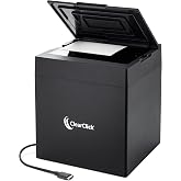 ClearClick InstaScan Photo Scanner for PC &amp; Mac - Scans Each Photo Virtually Instantly - Compatible with 4x6, 5x7, &amp; Smaller Photos - No Drivers Required - USB-C Connection [300 DPI Scanning Quality]