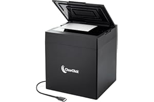 ClearClick InstaScan Photo Scanner - Scans Each Photo Virtually Instantly - Compatible with 4x6, 5x7, & Smaller Photos - No D