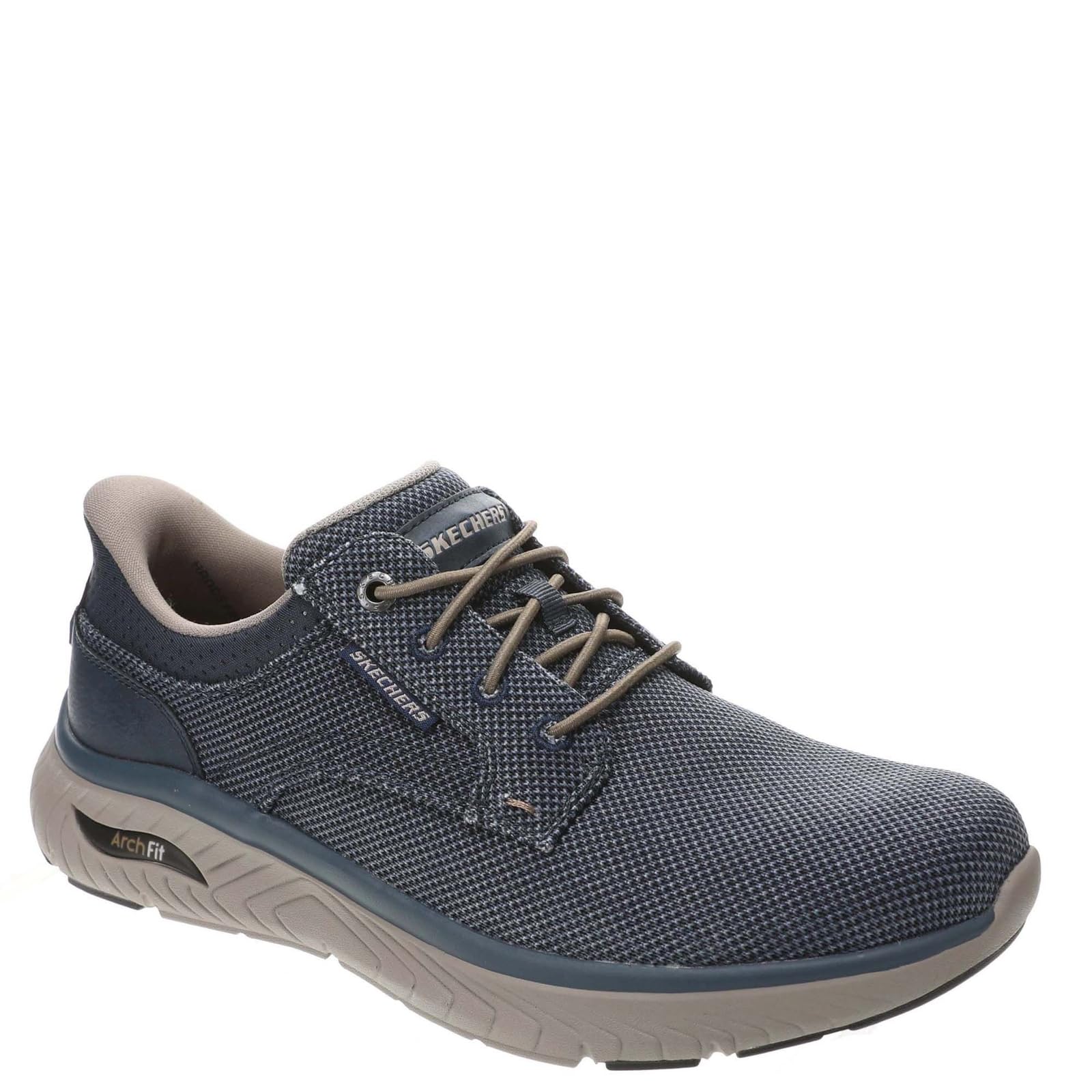 Skechers Men’s Arch Fit Crosser – Ruger – NVY – 14 Medium
