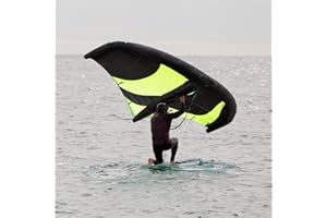Erivc 16.5FT Inflatable Wing Surfing Outdoor Sports Inflatable Wind Wing for Water Surfing, Snow Skiing, Water Sportshigh Per