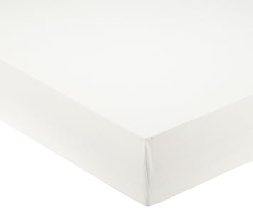 Pinolino 540004-0 - Spannbetttuch für Wiegen, Jersey, weiß