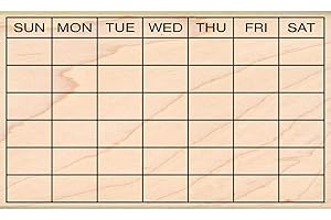 Stamps by Impression Journal, Habit Tracker, Calendar Rubber Stamp 2.75" x 4.75" 6 Row ST 1320