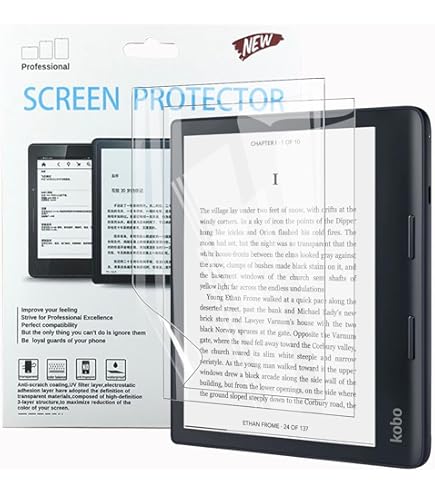 AtFoliX Protection écran Pour Kobo Sage - Lot De 2 Films Transparents - Made In Germany