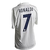 Madrid Ronaldo 2016 Soccer Football Club Team Mens White Size Medium Jersey