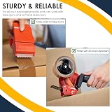iSOUL Parcel Tape 6 Rolls 48mm x 66m Low Noise Heavy Duty Brown view 3