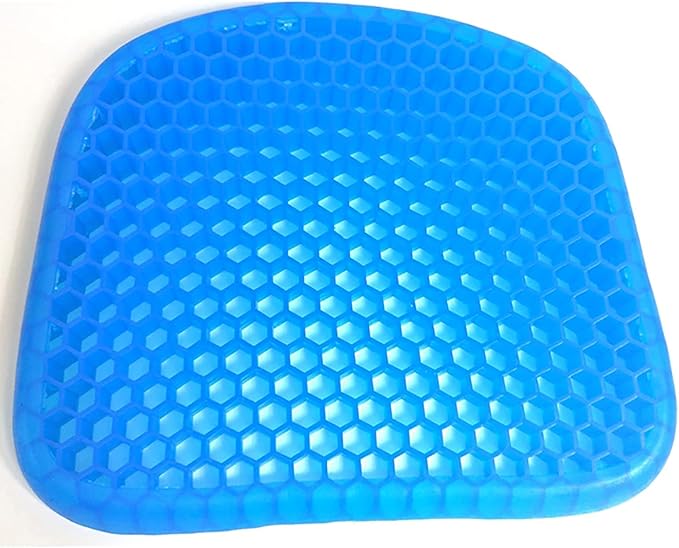 Gel Seat Cushion Breathable With Non Slip Cover For Pressure Relief Layer Gel Cushion For Relief