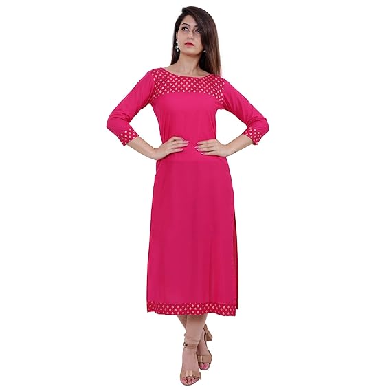 Women's Cotton Straight Kurta